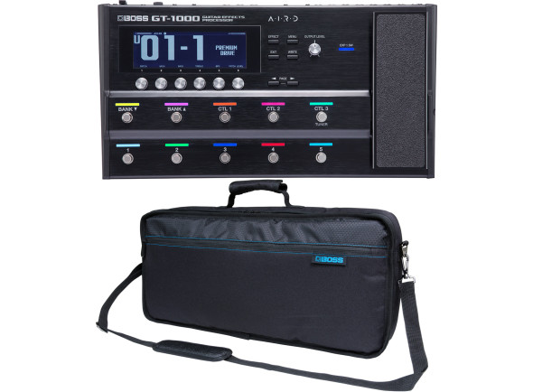 <b>BOSS GT-1000 Pedaleira Multi-efeitos guitarra baixo + Bolsa transporte almofadada BOSS CB-ME80</b> <b>BOSS GT-1000 Pedaleira Multi-efeitos guitarra baixo + Bolsa transporte almofadada BOSS CB-ME80</b>